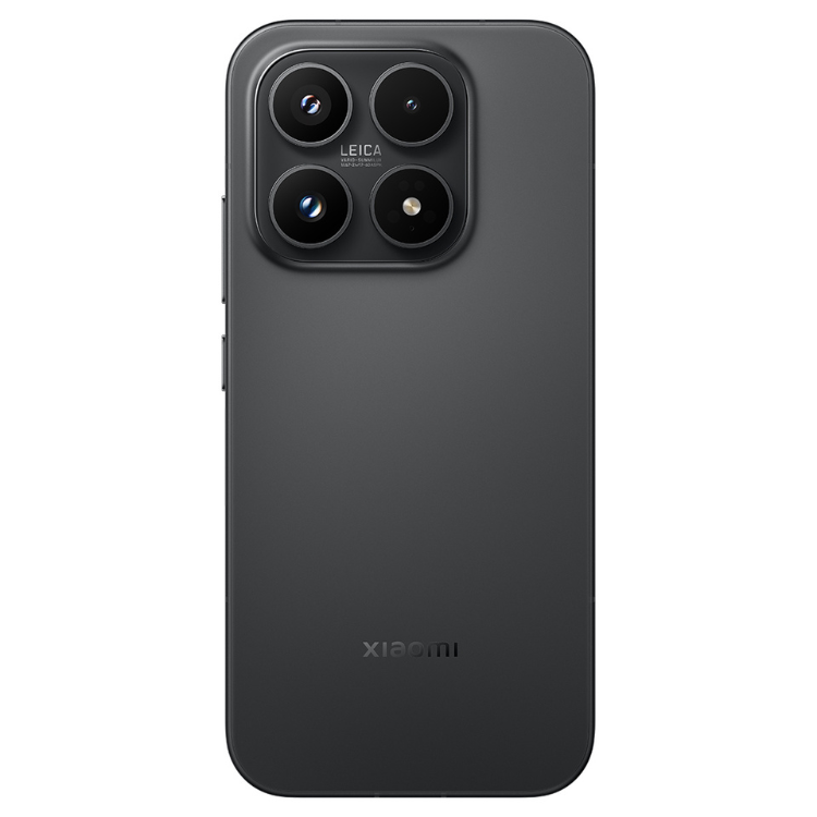 Smartphone Xiaomi 17 preto com quatro câmeras Leica na parte traseira.