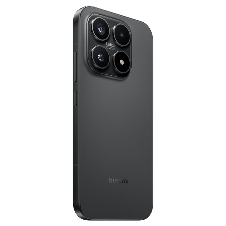 Smartphone Xiaomi 17 preto com quatro câmeras Leica na parte traseira.