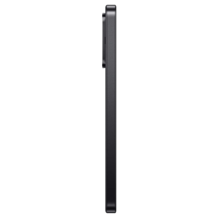 Smartphone Xiaomi 17T Pro 5G preto, lado esquerdo, 12GB RAM, 512GB armazenamento.