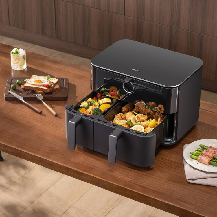 Fritadeira Xiaomi Dual Zone Air Fryer 10L 2700W Preto