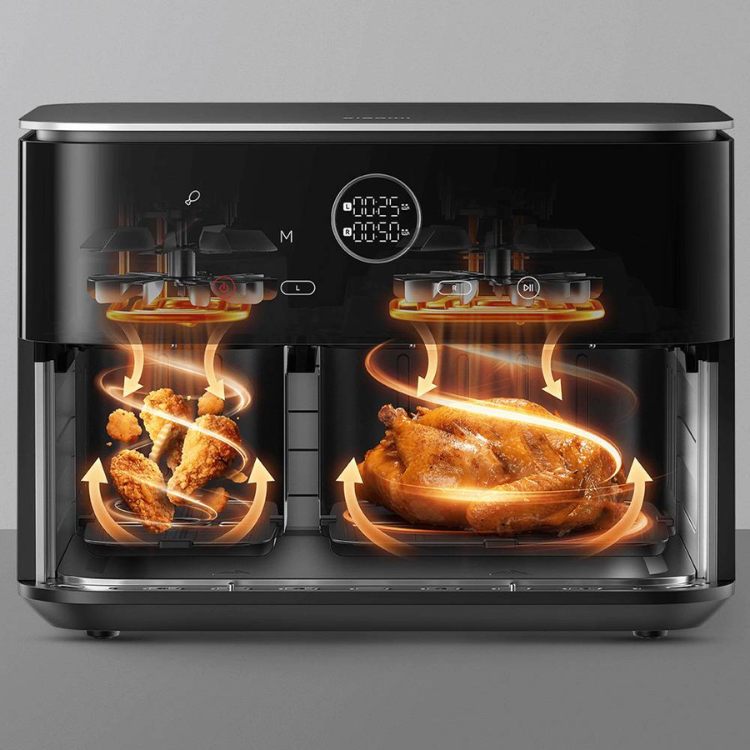 Fritadeira Xiaomi Dual Zone Air Fryer 10L 2700W Preto