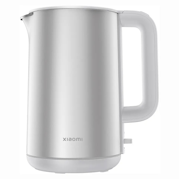 Xiaomi electric kettle, white, stainless steel, 1.7L, 1800W.