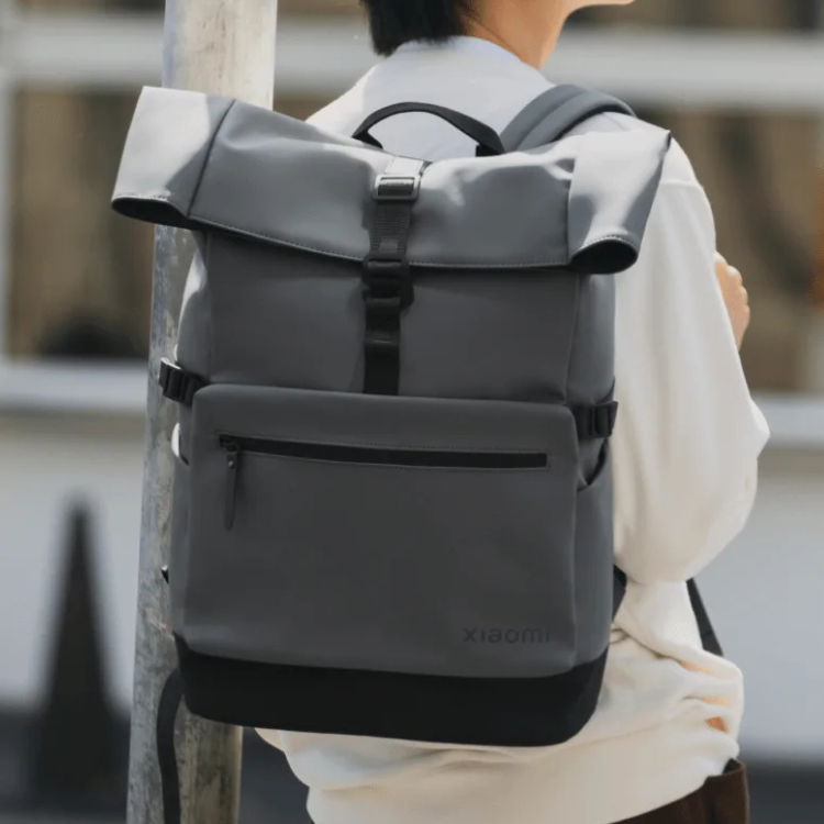 Mochila Xiaomi Roll Top Casual Backpack Cinzento