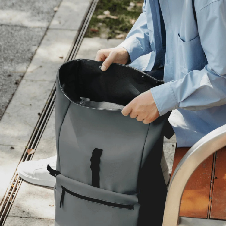 Mochila Xiaomi Roll Top Casual Backpack Cinzento