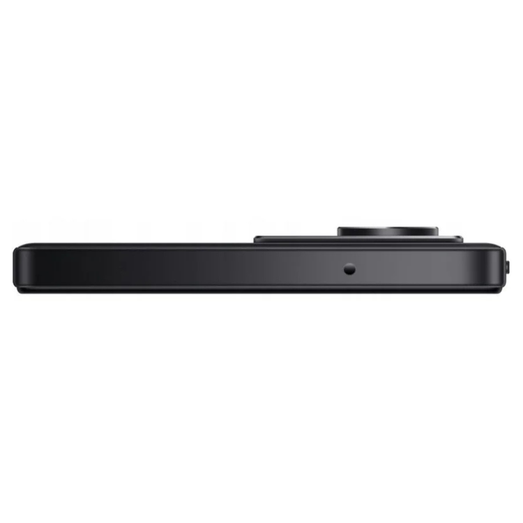 Smartphone Xiaomi Redmi 15 5G preto, vista lateral, 6.9 polegadas, 8GB/256GB.