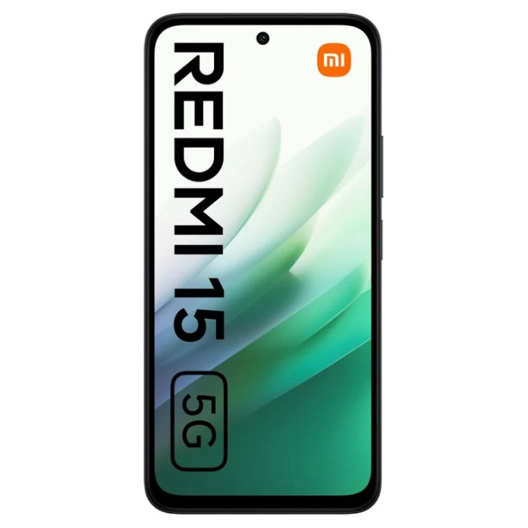 Smartphone Xiaomi Redmi 15 5G, ecrã 6.9 polegadas, 8GB/256GB, Dual Sim, preto.