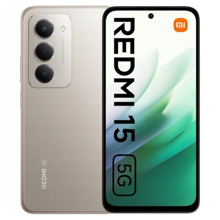 Smartphone Xiaomi Redmi 15 8GB/256GB 5G Dual SIM Grau