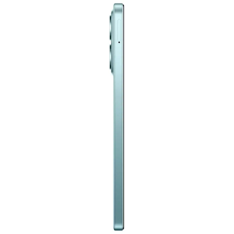 Smartphone Xiaomi Redmi 15C verde, lado lateral, 4GB/128GB, Dual Sim.