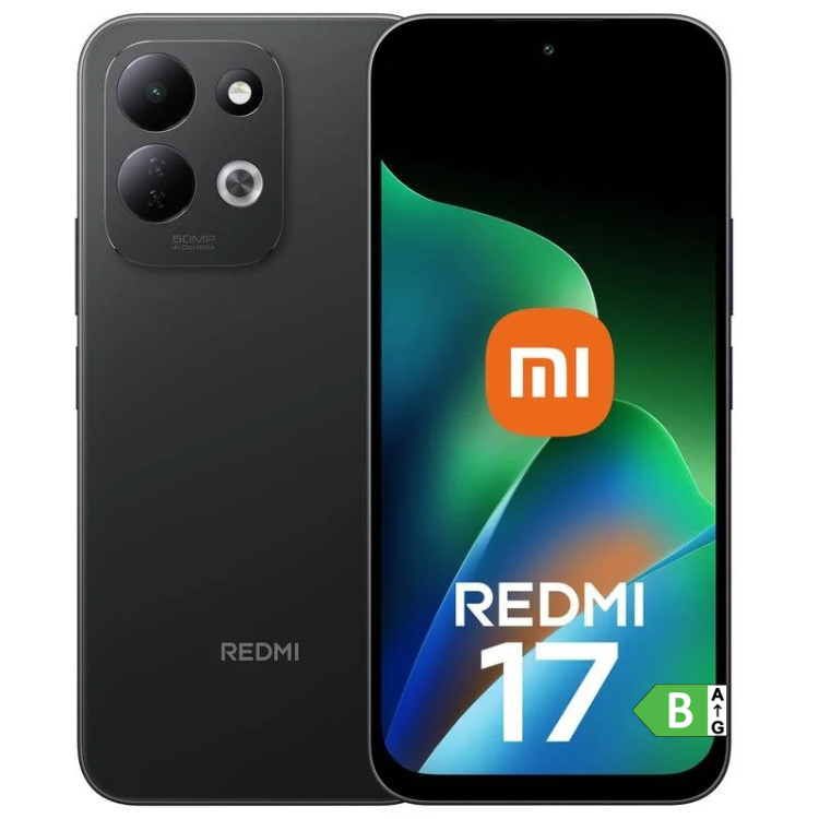 Xiaomi Redmi 17 4GB/256GB Dual Sim Preto