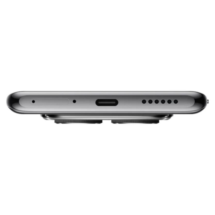 Xiaomi Redmi Note 14 Pro 5G preto, vista lateral com detalhes de portas e botões.