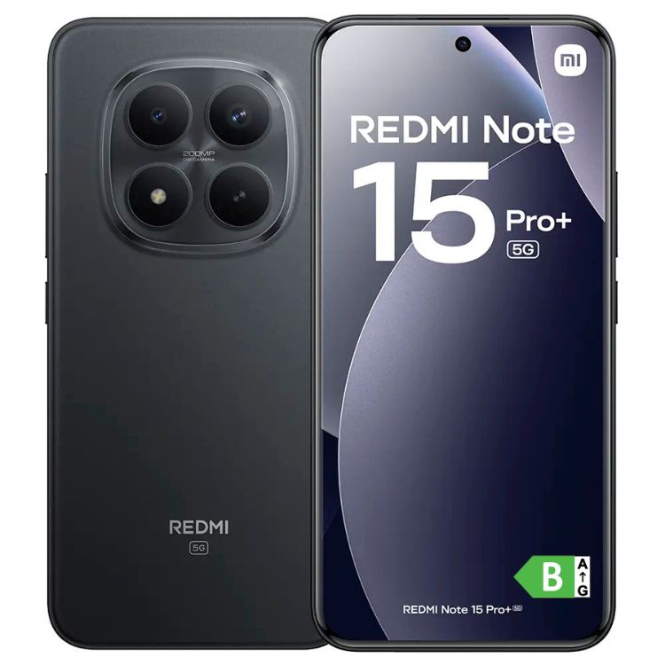 Xiaomi Redmi Note 15 Pro+ 5G 12GB/512GB Dual Sim Preto
