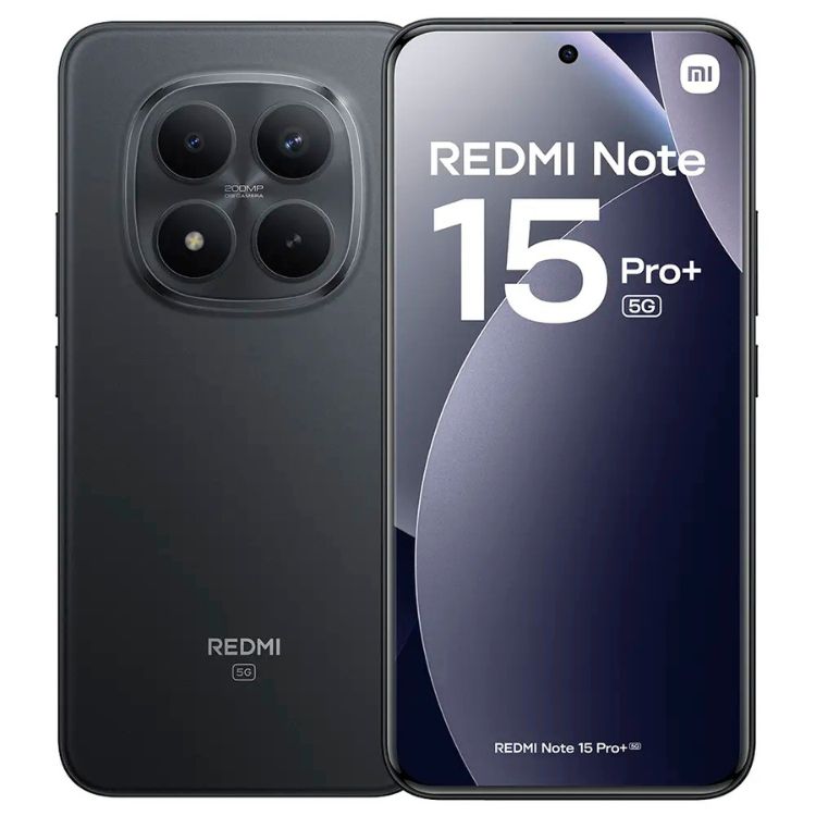 Smartphone Xiaomi Redmi Note 15 Pro+ 5G 8GB/256GB Dual Sim Schwarz