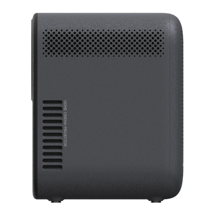 Projetor Xiaomi Smart Projector L1 LED FHD Preto, com aberturas de ventilação na parte superior e lateral, em fundo branco.