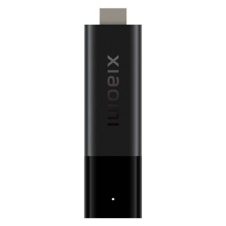 Xiaomi Mi TV Stick 4K, black, USB-C port, Xiaomi logo.
