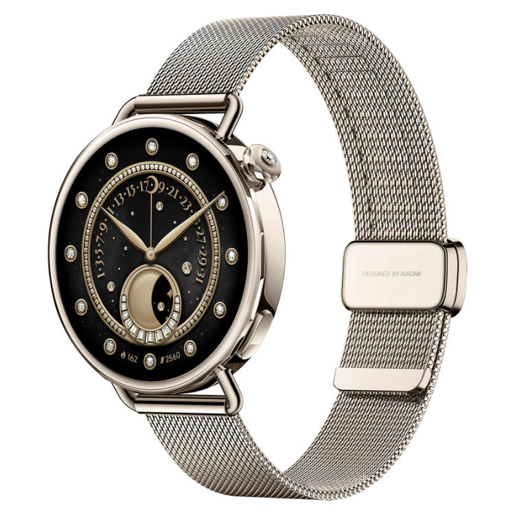 Xiaomi Watch S4 c/ Bracelete Milanesa Dourado