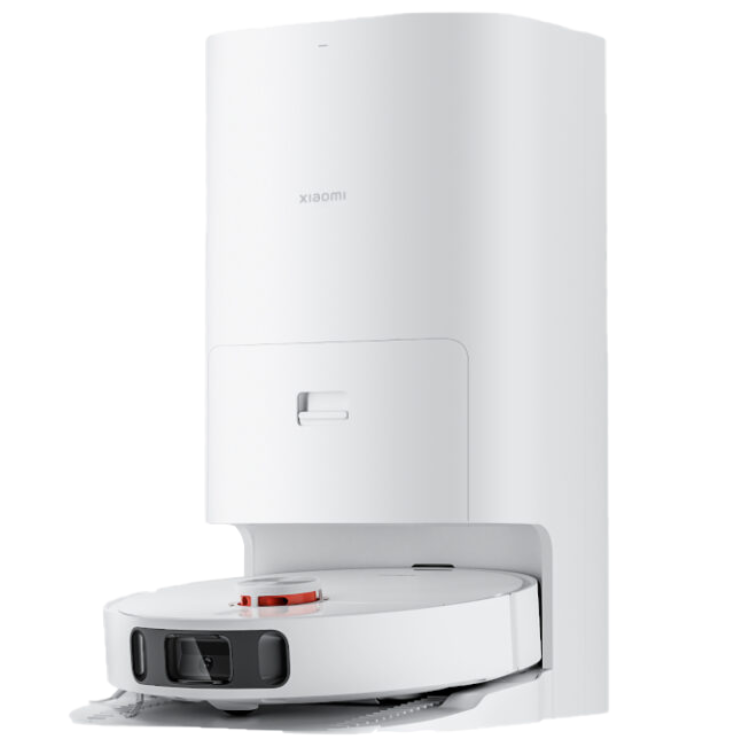 Xiaomi Vacuum X20+ robot vacuum cleaner, white, with charging dock.