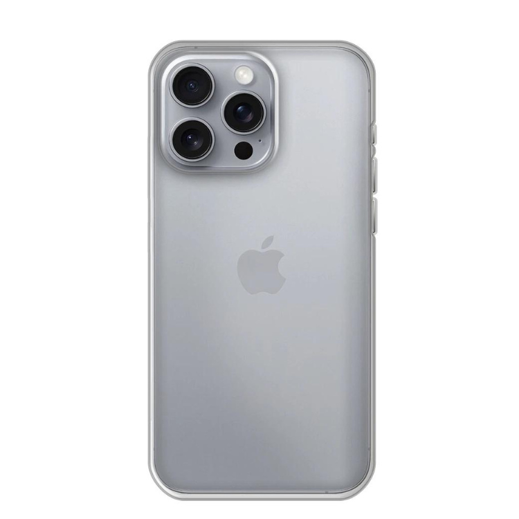 Capa T-K Silicone iPhone 16 Pro Max Transparente
