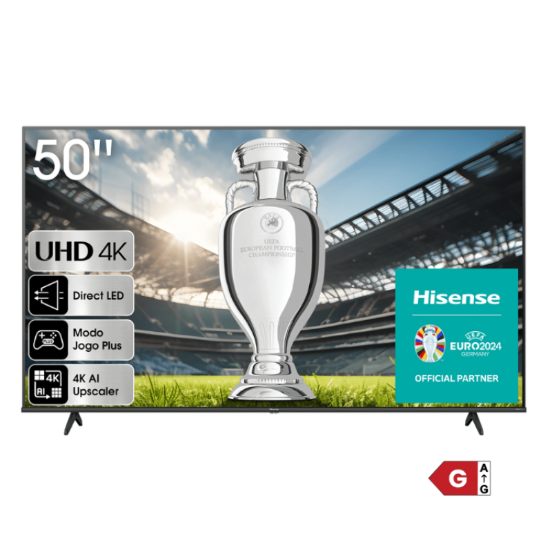 Televisão Hisense Smart TV 4K LED 50" 