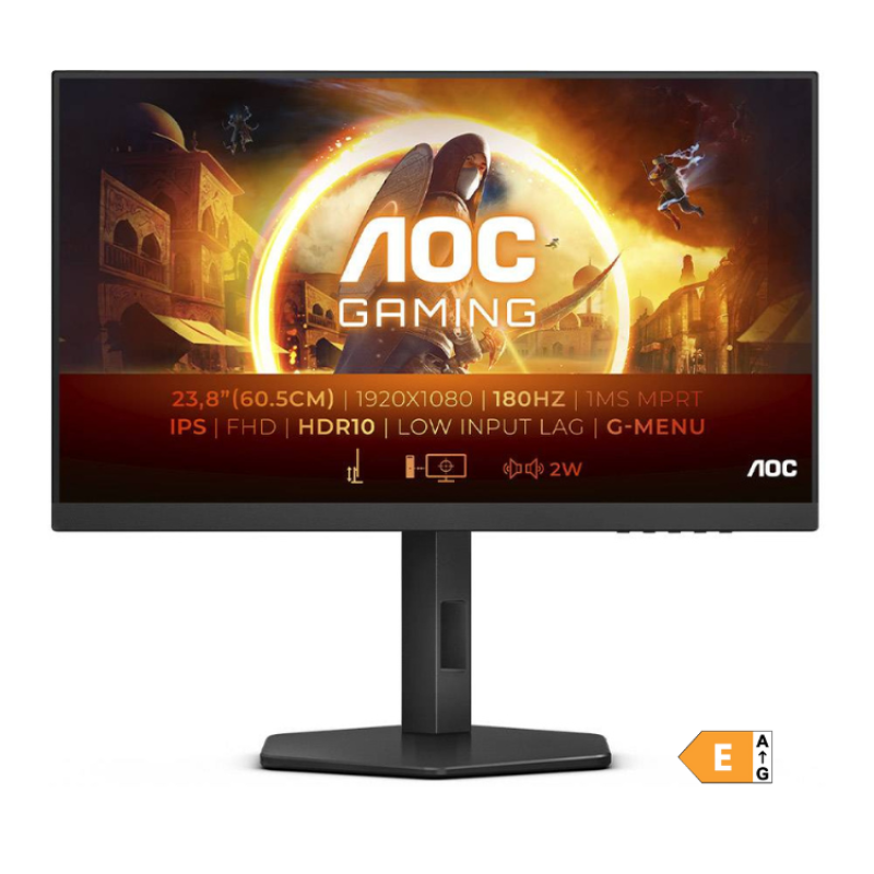 Monitor Gaming AOC FHD IPS 180Hz 0.5ms 24G4X 23.8"