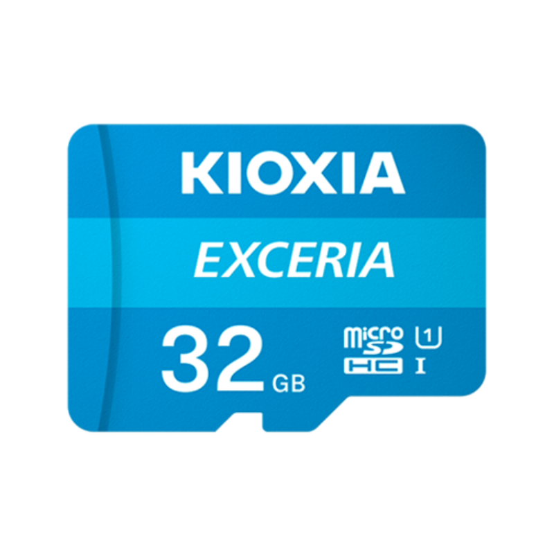 Cartão Memória Kioxia Exceria MicroSD 32GB C10 UHS-I R100 + Adaptador