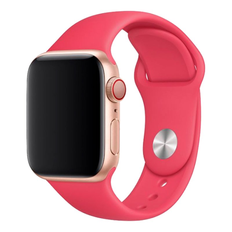 Bracelete Apple Watch 44mm Deluxe DEVIA Sport Band Vermelho