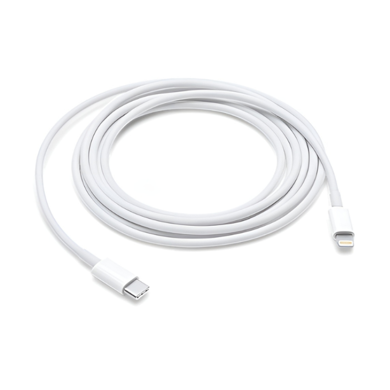 Cabo Lightning p/ USB-C 1M Branco