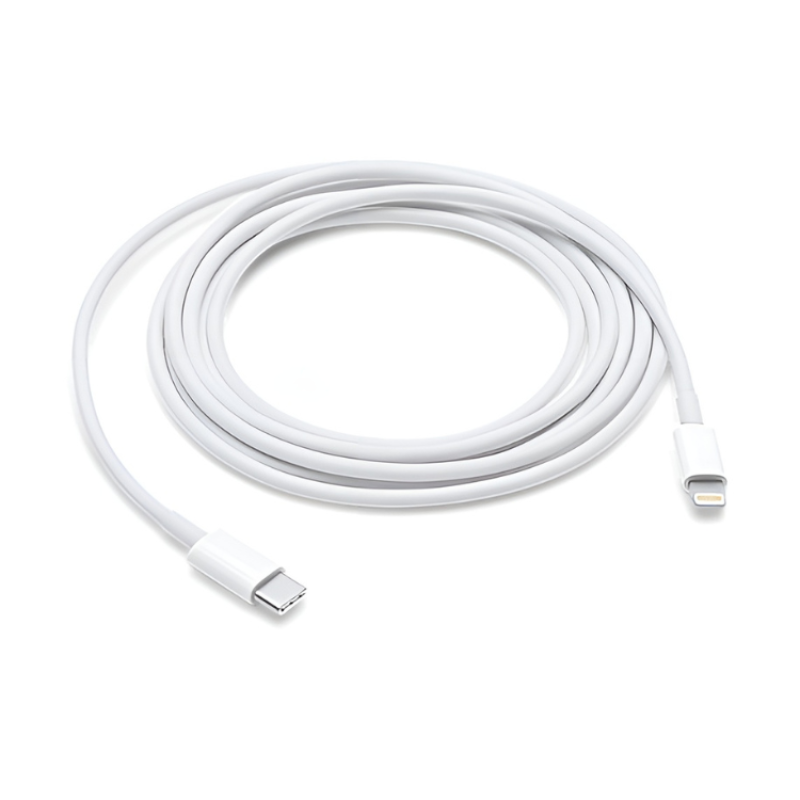 Cabo Lightning USB-C 2M Branco