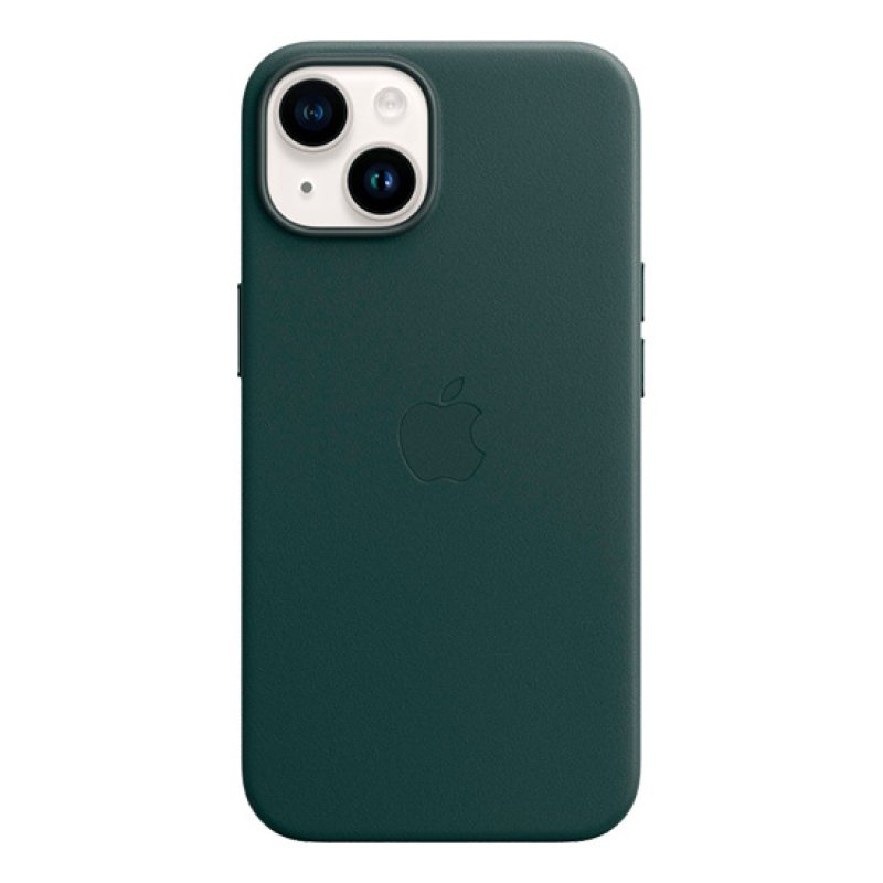 Capa Pele Apple iPhone 14 MagSafe Verde Floresta