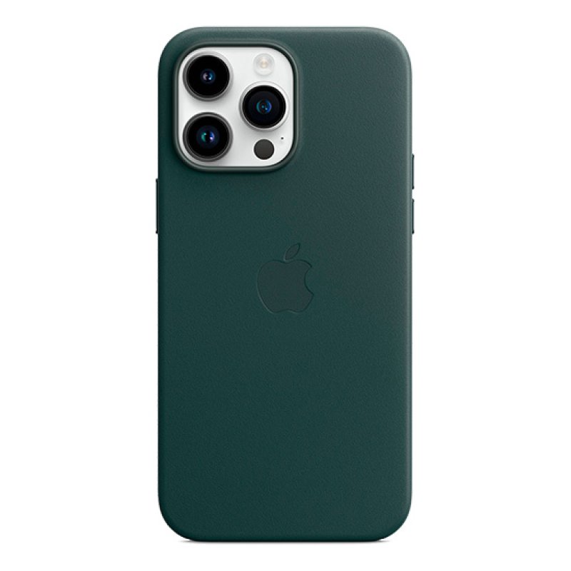 Capa Pele Apple iPhone 14 Pro Max MagSafe Verde Floresta