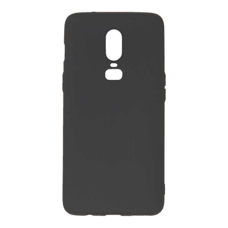 Capa silicone Pudding Slim Oneplus 6 - Preto