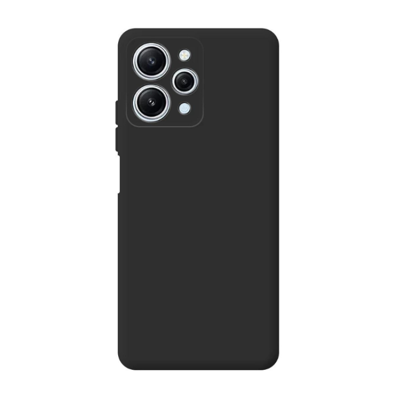 Capa T-K Silicone Suave Xiaomi Redmi 12 Preta