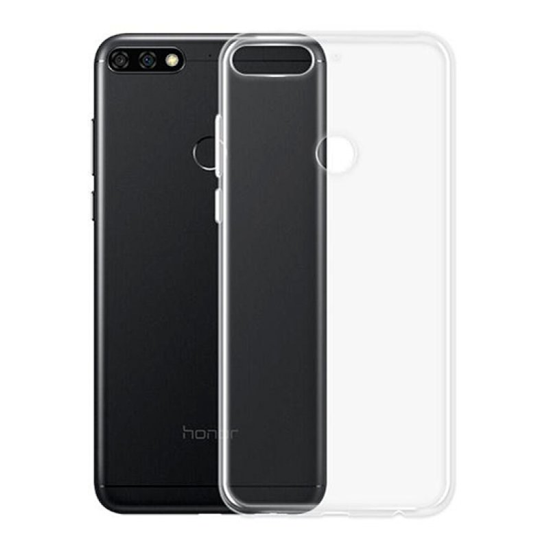 Capa silicone Huawei Y7 (2018) Transparente