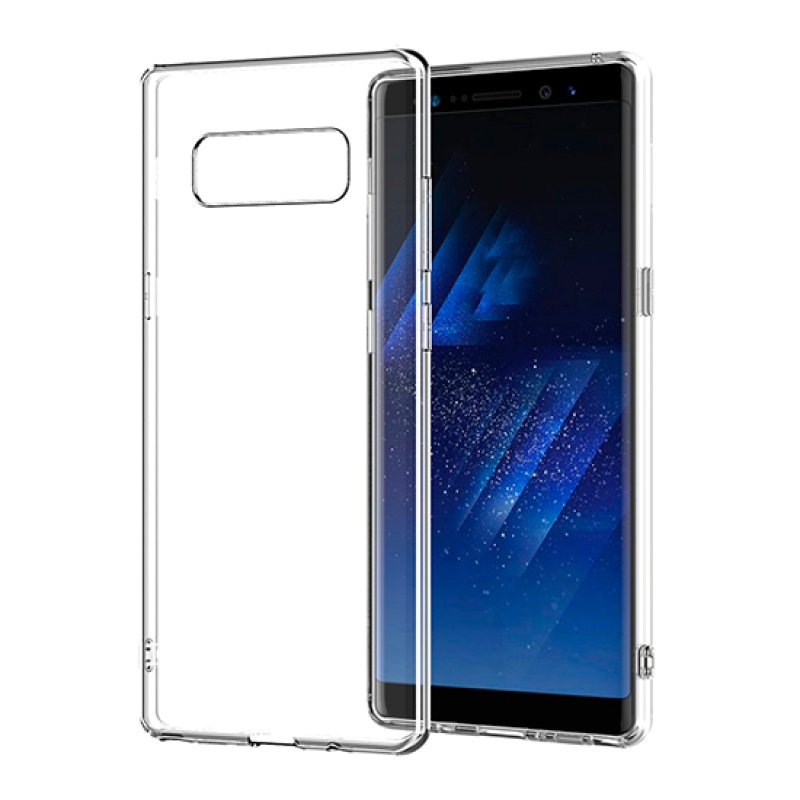 Capa Silicone Samsung Galaxy Note 8 N950 Transparente