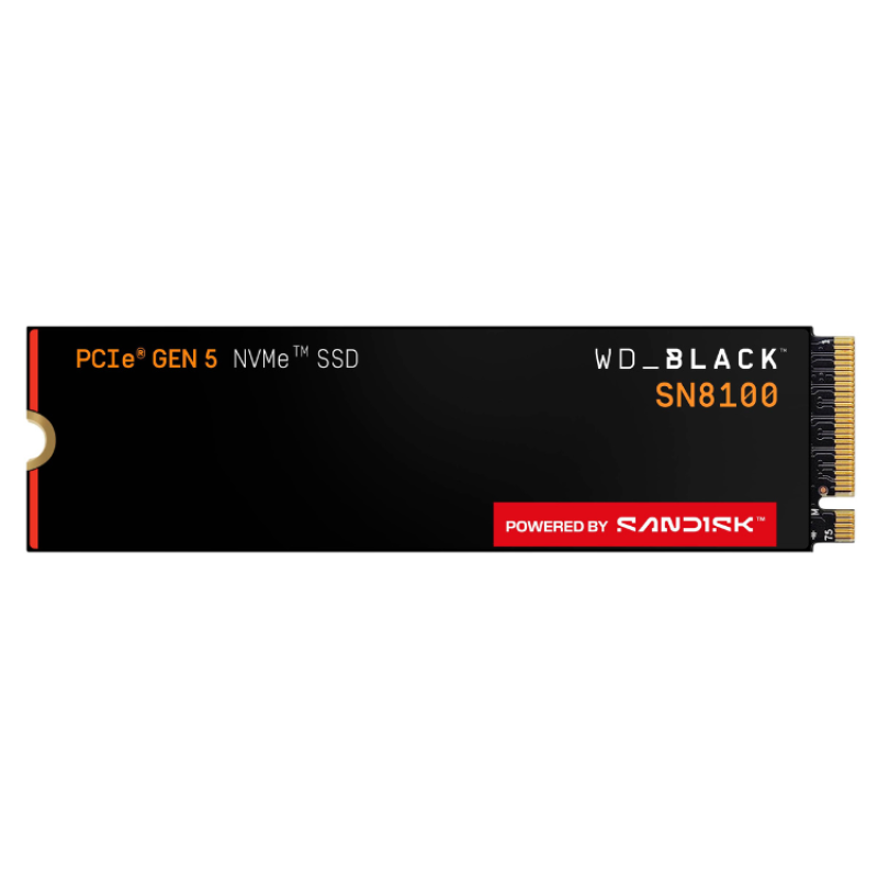 Disco SSD Western Digital WD Black SN8100 M.2 2280 1TB NVMe 3D