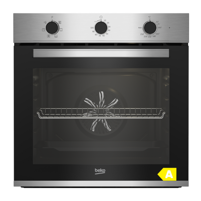 Forno Hidrolítico de Encastre Beko BBIE12100XD 66L 2400W Inox 