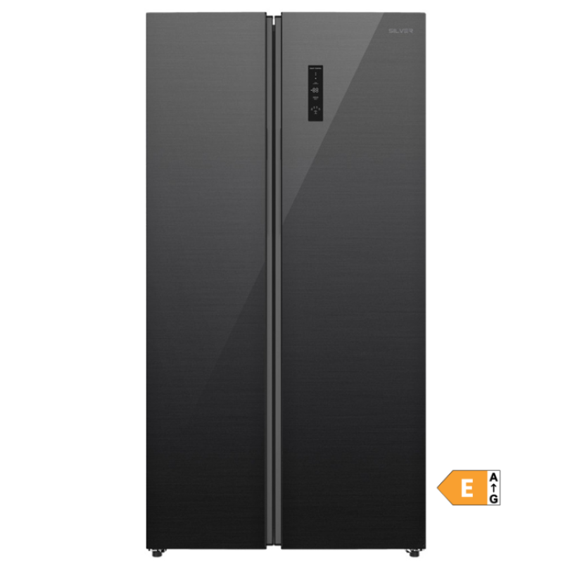 Frigorífico Americano Silver IPSBS541L/S Preto Inox