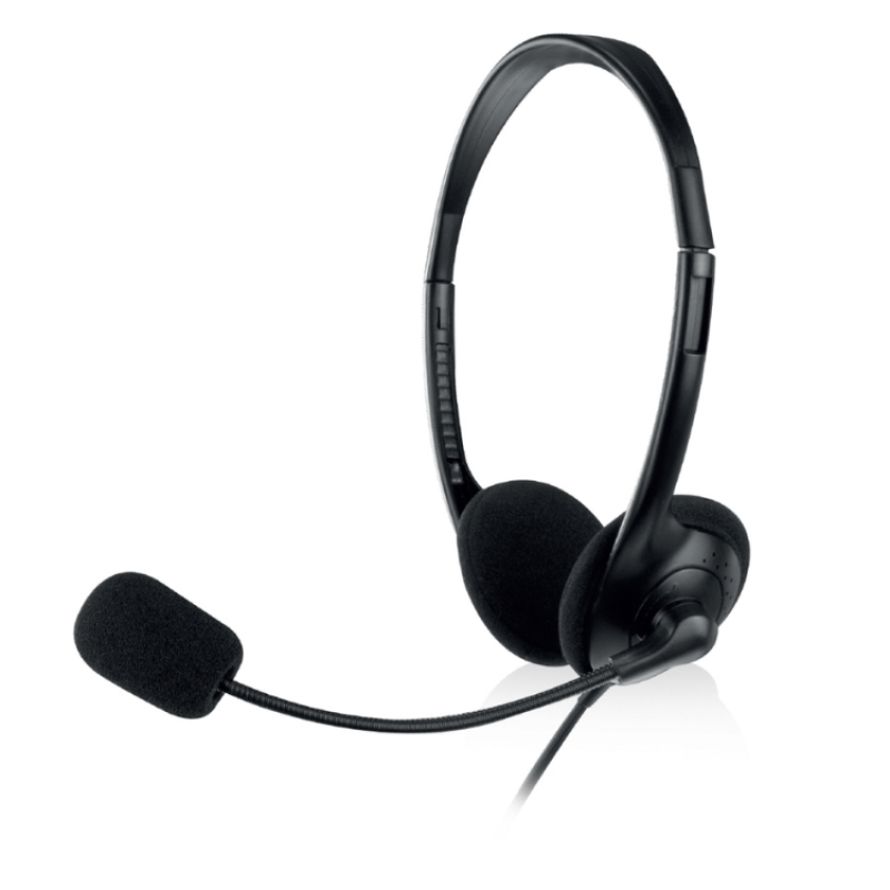 Headset com Microfone Ewent Dual Jack 3.5mm