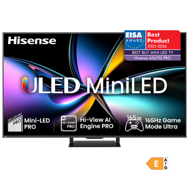 Televisão Hisense U7Q Pro (2025) Smart TV 4K Mini-LED 65"