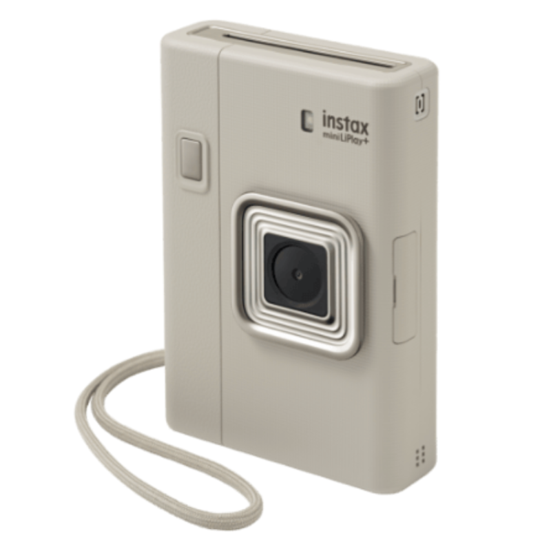 Máquina Fotográfica Instantânea Fujifilm Instax Mini LiPlay+ Bege