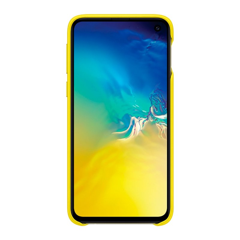 Leather Cover Samsung Galaxy S10e G970 Amarelo