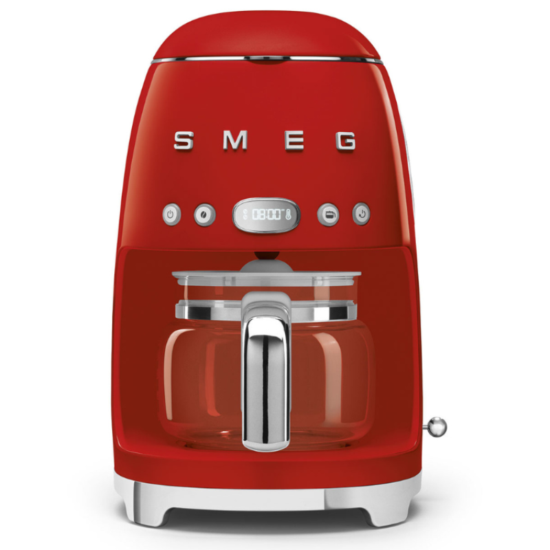 Máquina de Café de Filtro Smeg Anni 50 Vermelho