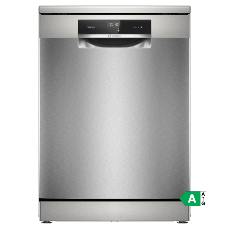Máquina de Lavar Loiça Bosch Serie 8 SMS8TCI01E 14 Conjuntos Inox