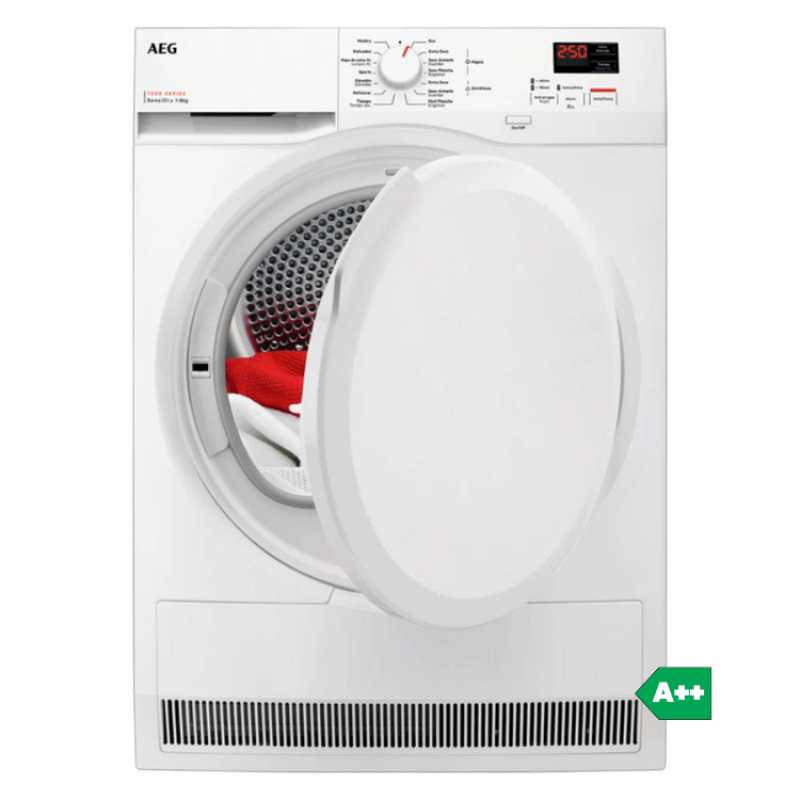 Máquina de Secar Roupa AEG TR708A0OZ 8Kg Classe A+++