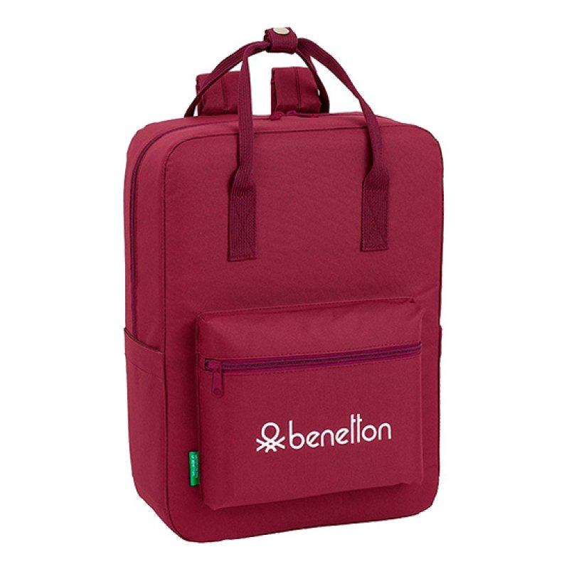 Mochila C/ Asas Safta Benetton UCB Burgundy