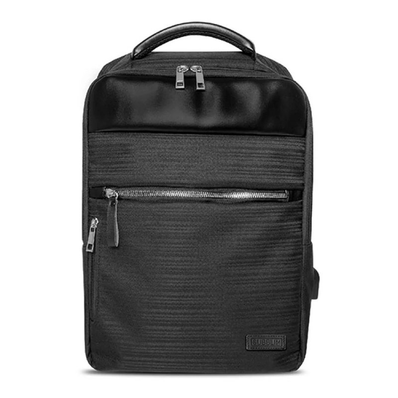 Mochila Subblim Business V2 c/ USB 15.6" Preta