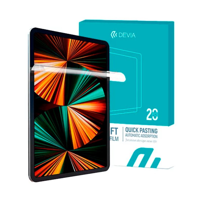 Protetor Ecrã Hidrogel DEVIA Tablets Soft TPU HD V2 20un