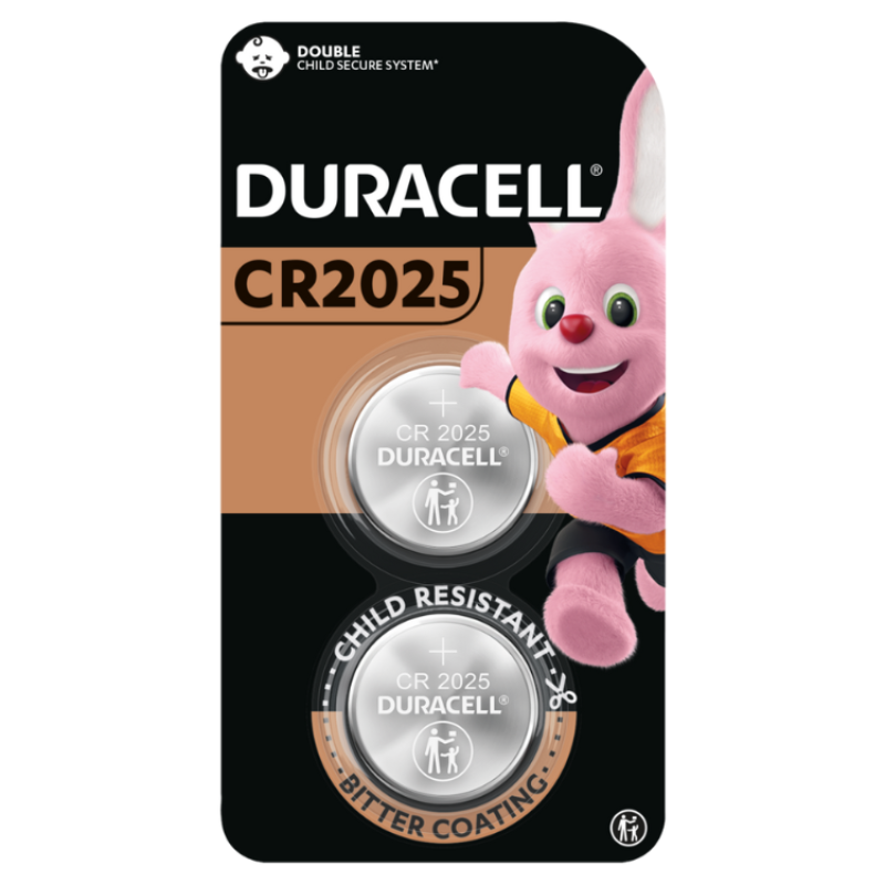 Pilha Duracell 2x CR2025