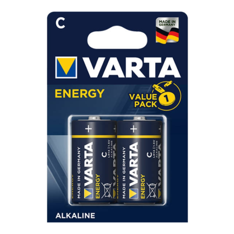 Pilhas Varta Energy 2x LR14C