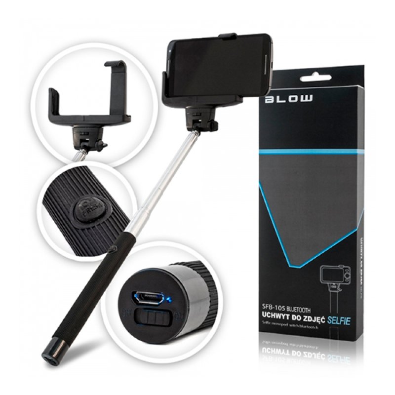 Selfie Stick Blow SFB-105 Bluetooth Preto