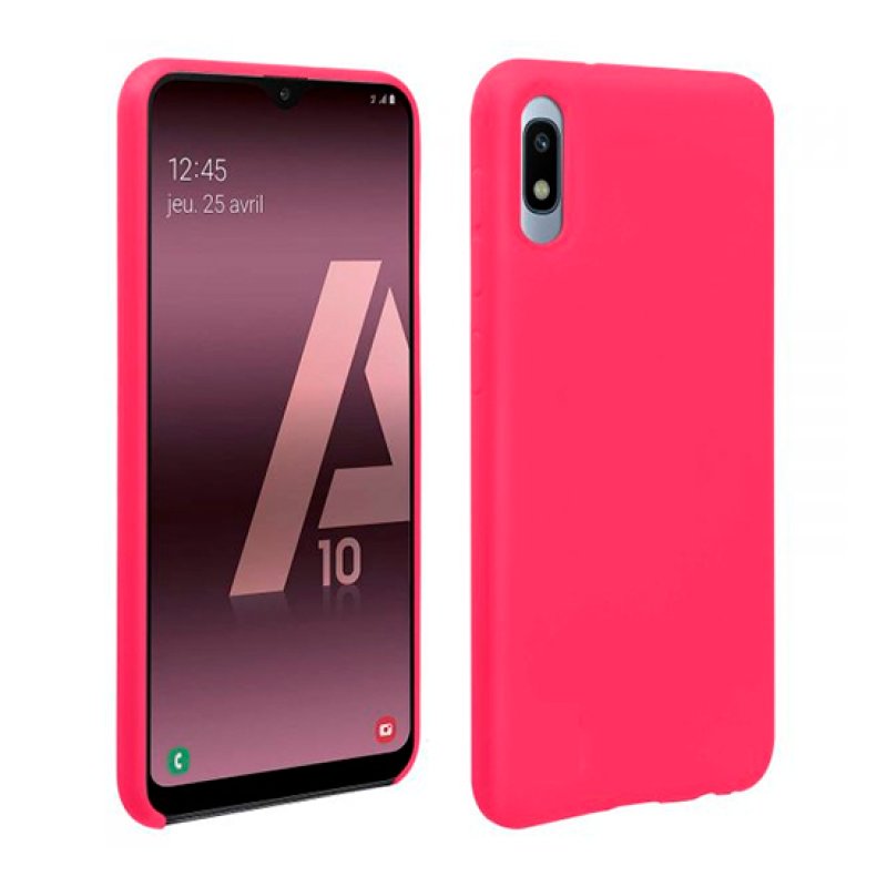 Capa Silicone Samsung Galaxy A10 Rosa